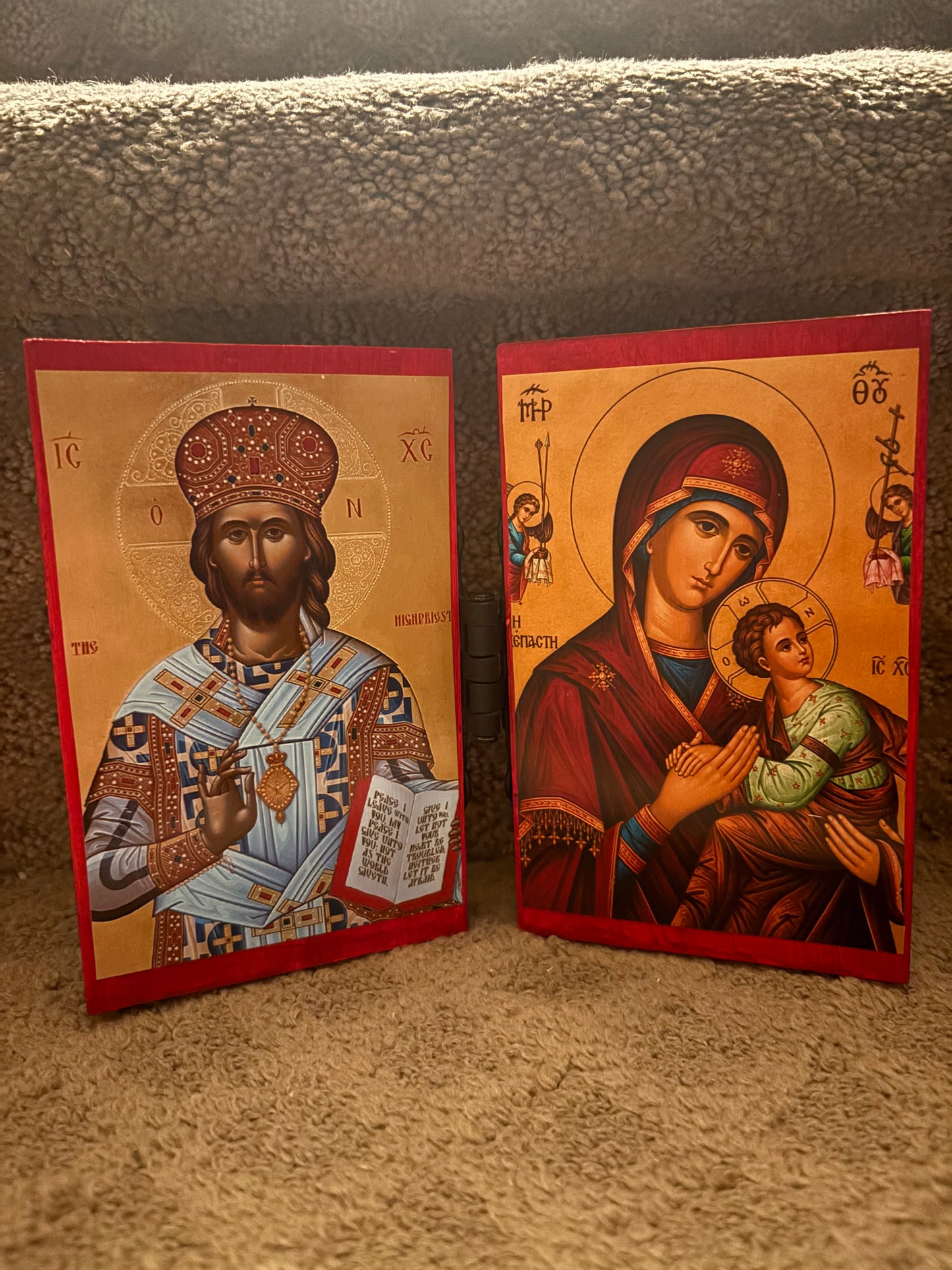 Handmade Diptych