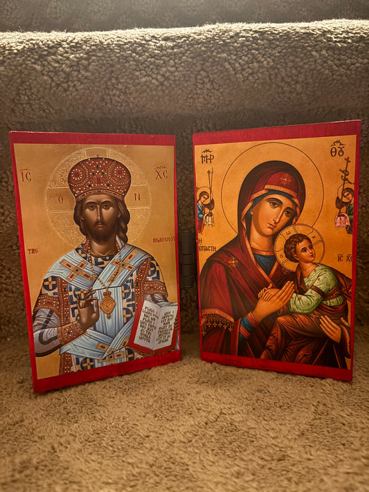 Handmade Diptych