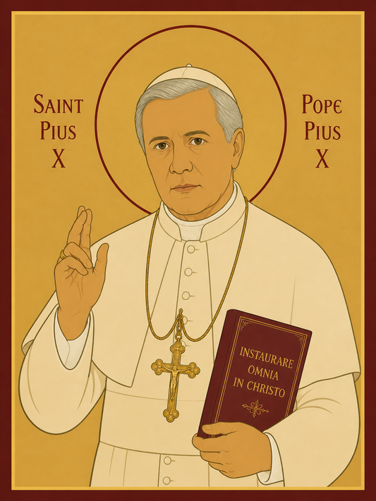 Icon of Pope Saint Pius X