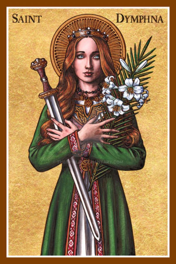 Icon of St. Dymphna
