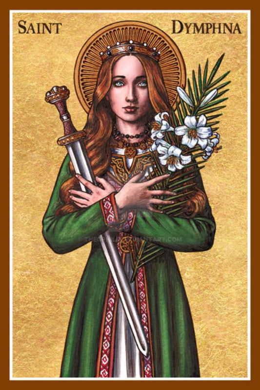 Icon of St. Dymphna