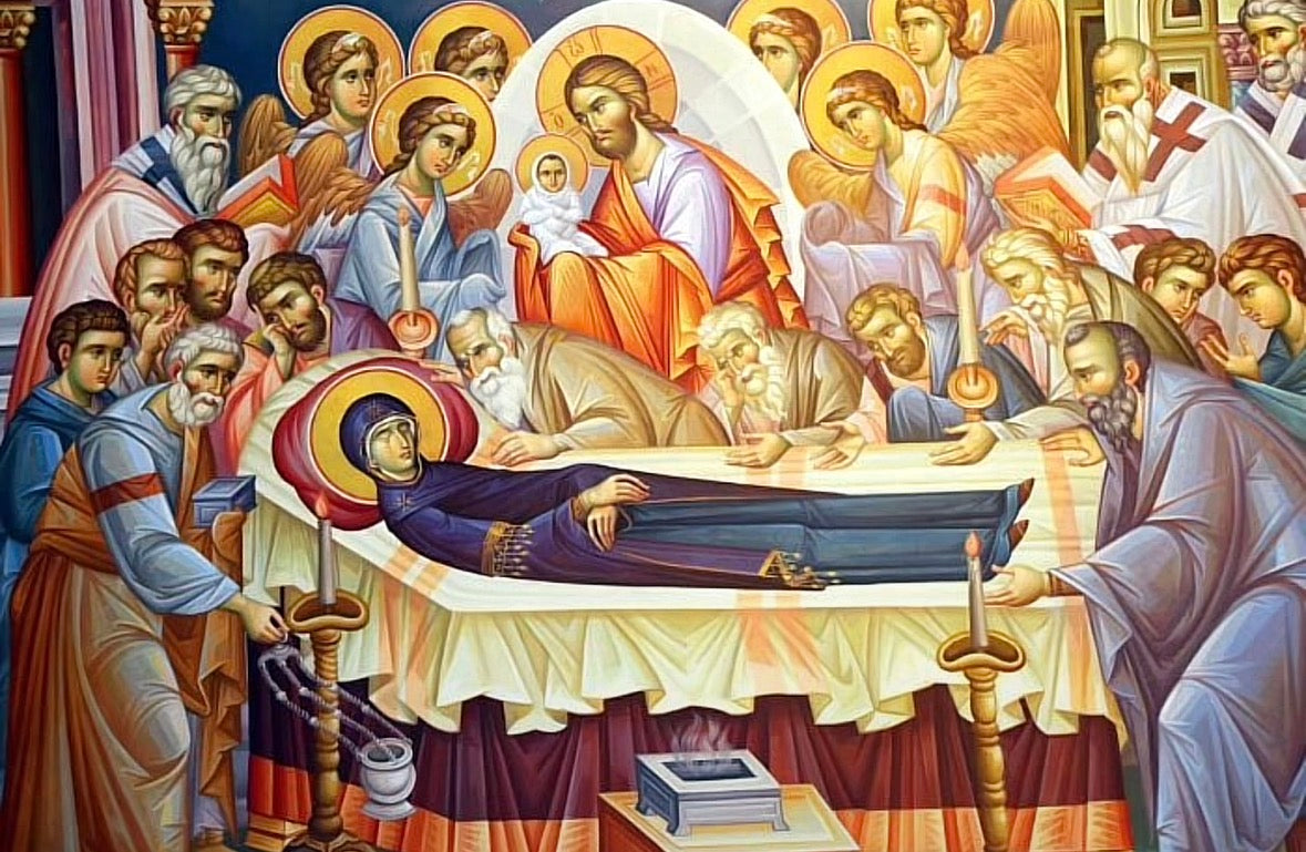 Icon of The Dormition of Mary