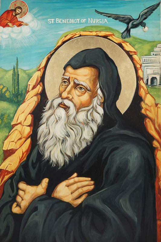 Icon of Saint Benedict of Nursia