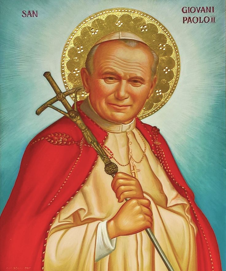 Icon of Saint Pope John Paul II